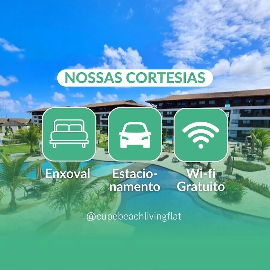 Apartamento Resort Beira-Mar - Pôrto das Galinhas